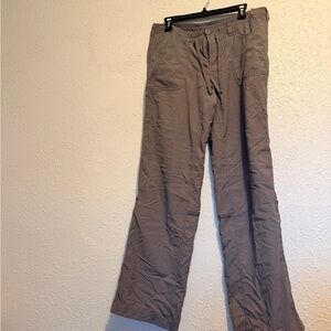 Gray hiking pants